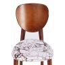 Стул DIAMANTE мягкое сидение / 1 шт. в упаковке бук, 42x42x85см, коричневый, ткань Крекс Милк коричневый, ткань Крекс Милк бук