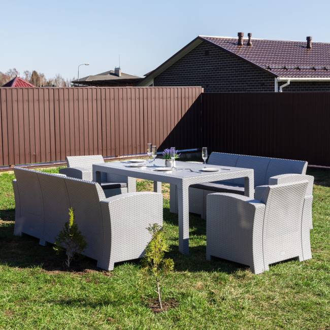 Комплект GRAND LANA LUX XL светло-серый Комплект GRAND LANA LUX XL светло-серый