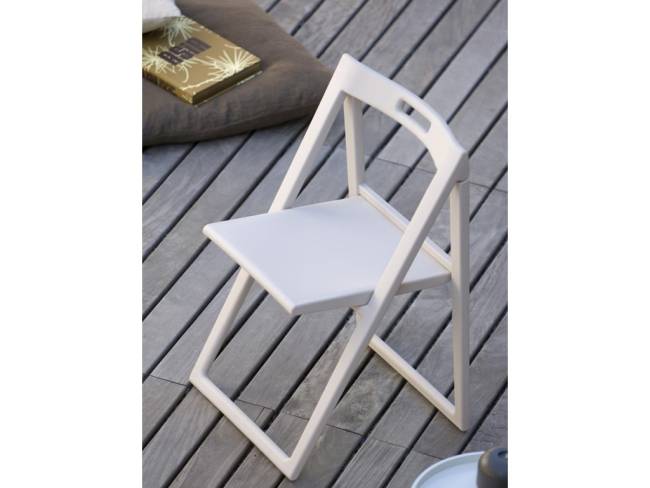 Стул пластиковый складной Enjoy белый 490х500х775 мм