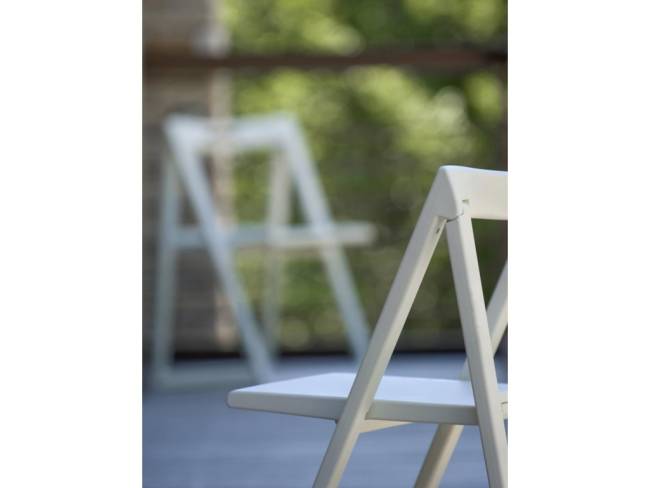 Стул пластиковый складной Enjoy белый 490х500х775 мм