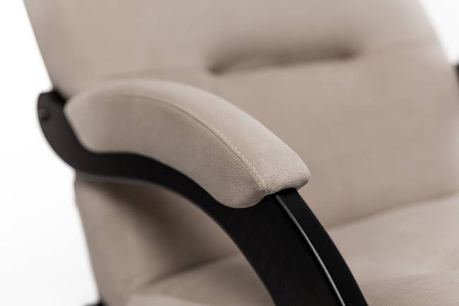 Кресло-качалка Leset Дэми Венге V18 бежевый Кресло-качалка Leset Дэми Венге V18 бежевый