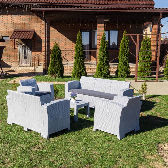 Комплект GRAND LANA LUX L светло-серый Комплект GRAND LANA LUX L светло-серый