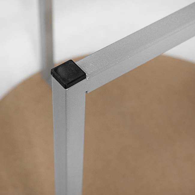 Стол журнальный BeautyStyle 27 дуб дымчатый/металлик