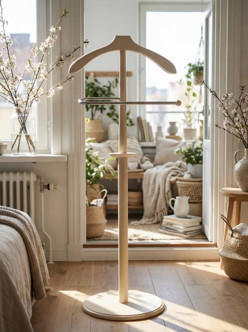 Вешалка костюмная В 25Н слоновая кость