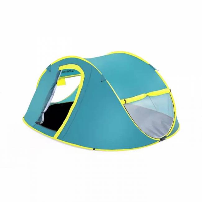 Палатка 4-местная 210x240x100см "Coolmount 4" 1 слой, 190Т polyester PU, 2000мм, 120гр/м2 PE