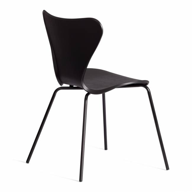 Стул Jacobsen (mod DC 102-1) / 1 шт. в упаковке пластик/металл, 45 х 54.5 х 80 см, Black (Черный) / Black (Черный) черный пластик/металл Стул Jacobsen (mod DC 102-1) / 1 шт. в упаковке пластик/металл, 45 х 54.5 х 80 см, Black (Черный) / Black (Черный) черный пластик/металл