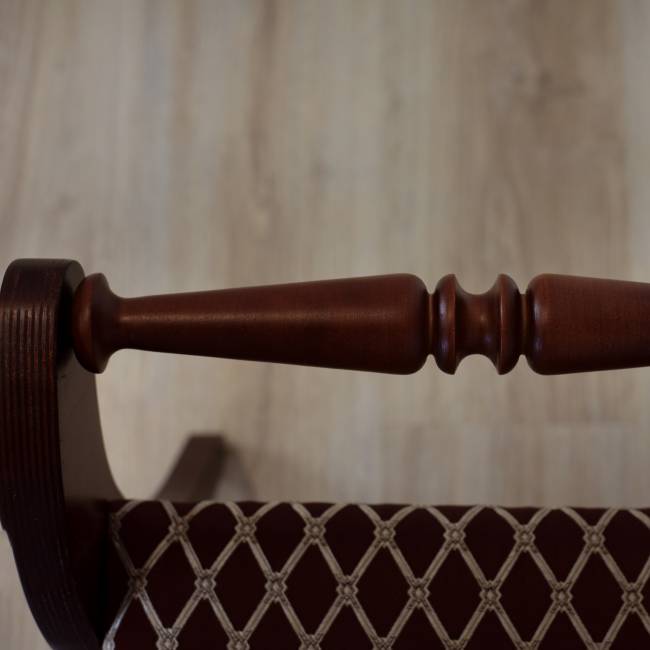 Банкетка Тифани махагон