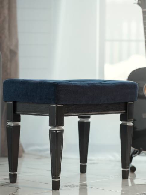 Банкетка Васко В 97Н венге/серебро