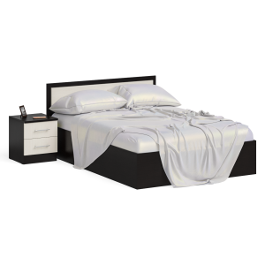 Кровать 1400 с тумбой Фиеста цвет венге/дуб лоредо