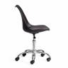 Офисное кресло TULIP (mod.106-1) / 1 шт. в упаковке металл/пластик/PU, 58 x 47 x 97см, Black (черный) / Chrome (хром)