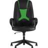 Кресло игровое TopChairs ST-CYBER 8 черный/салатовый