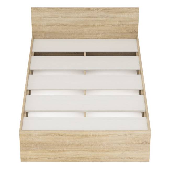 Кровать Стандарт 1200 цвет дуб сонома