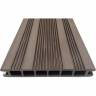 Террасная доска ECODECK (ЭКОДЕК) шовная, 23,5*165*4000 мм, коричневый
