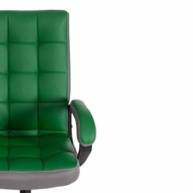 Кресло Тренди/Trendy (22) кож/зам/ткань, зеленый/серый, 36-001/12 зелено-серый кож/зам/ткань Кресло Тренди/Trendy (22) кож/зам/ткань, зеленый/серый, 36-001/12 зелено-серый кож/зам/ткань