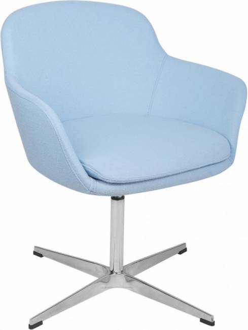 Кресло дизайнерское A646-5 (Elegance S) светло-голубой