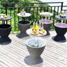 Стол пластиковый мини-бар Belle Cool Bar тортора Ø485х575/821 мм