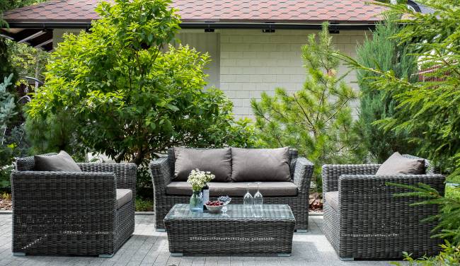 "Капучино" кресло из искусственного ротанга, цвет графит "Капучино" кресло из искусственного ротанга, цвет графит