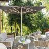 Зонт профессиональный 3х3 м Rimini Standard белый, слоновая кость 3000х3000 мм