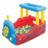 Игровой центр 132x94x89см "Паровоз Fisher Price" с мячами (25шт), от 2 лет