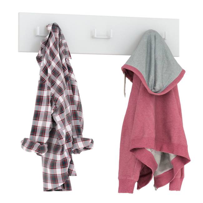 Вешалка Октава 15.14.02 цвет белый шагрень Вешалка Октава 15.14.02 цвет белый шагрень