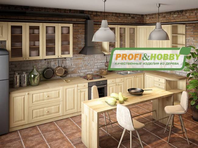 Шкаф навесной 600 х 300 х 360, сосна, без покраски