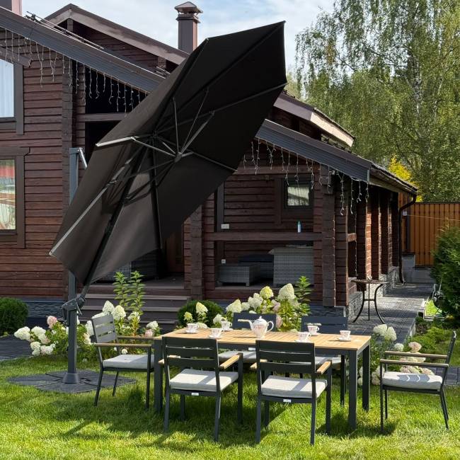 Зонт SKY BLACK круглый Зонт SKY BLACK круглый