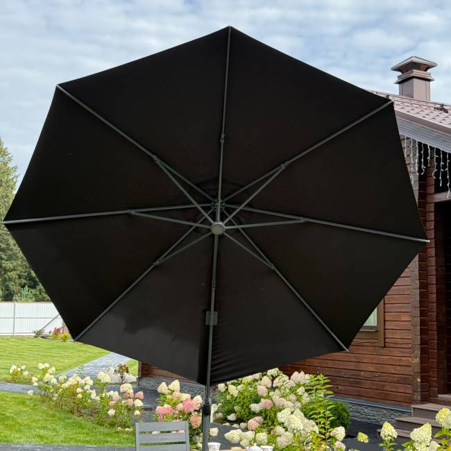 Зонт SKY BLACK круглый Зонт SKY BLACK круглый