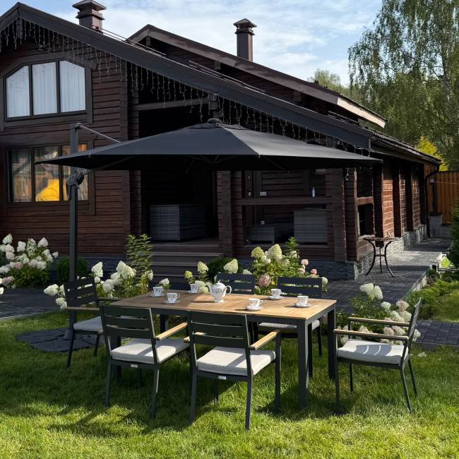 Зонт SKY BLACK круглый Зонт SKY BLACK круглый