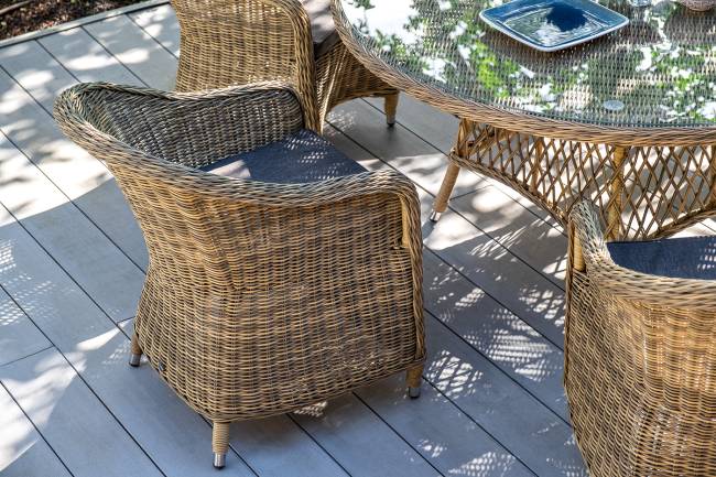 "Равенна" плетеное кресло из искусственного ротанга, цвет соломенный "Равенна" плетеное кресло из искусственного ротанга, цвет соломенный