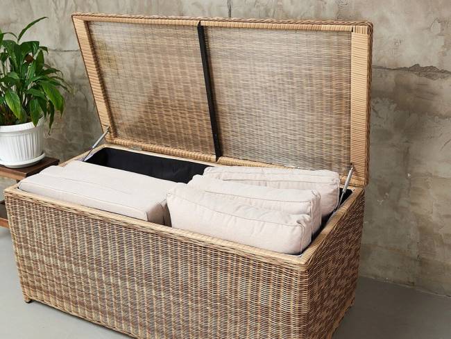 Набор из 2-х сундуков "KARL (140 и 120)", бежевый