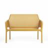 Диван пластиковый Net Bench антрацит 1160х700х860 мм