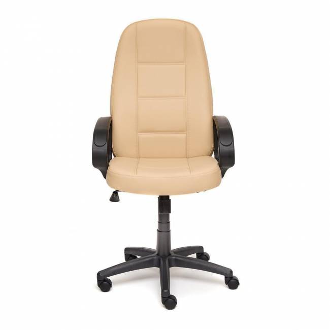 Кресло СН747 кож/зам, бежевый, 36-34 бежевый кож/зам