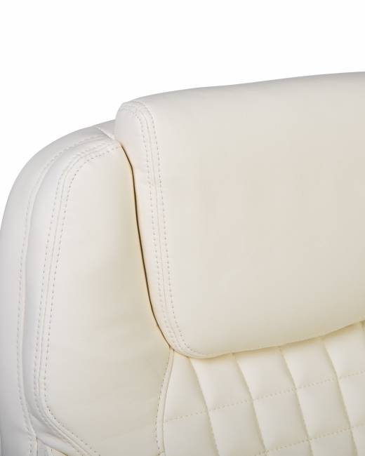 Офисное кресло для руководителей DOBRIN CHESTER, кремовый