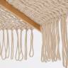 Зонт садовый плетеный Ø2.5 м Boho Macrame натуральный Ø2500 мм