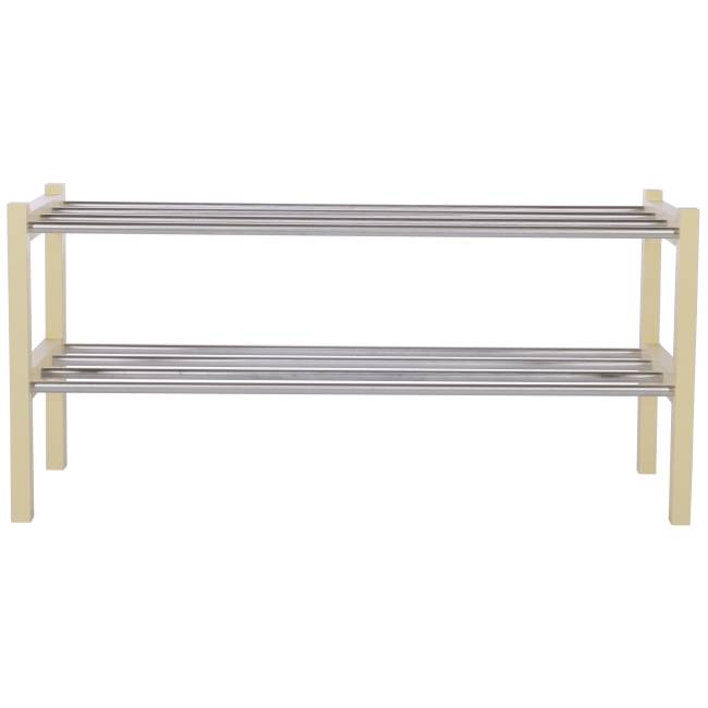 Обувница Атлас слоновая кость