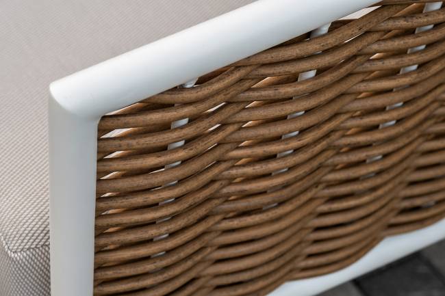 "Тоскана" лаунж-зона из искусственного ротанга, цвет соломенный "Тоскана" лаунж-зона из искусственного ротанга, цвет соломенный