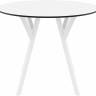 Стол пластиковый Max Table Ø90 белый Ø900х740 мм