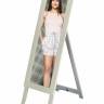 Зеркало напольное BeautyStyle 2 слоновая кость 137 см х 42 см