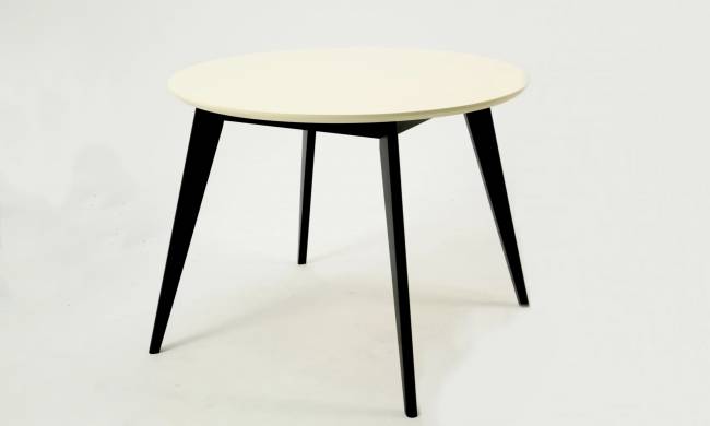 Стол Сканди К 100 чёрное дерево/слоновая кость Стол Сканди К 100 чёрное дерево/слоновая кость