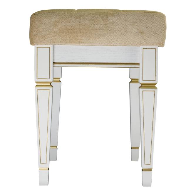 Банкетка Васко В 97Н белый ясень/золото