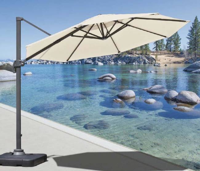 Садовый зонт Garden Way А002-3000, кремовый