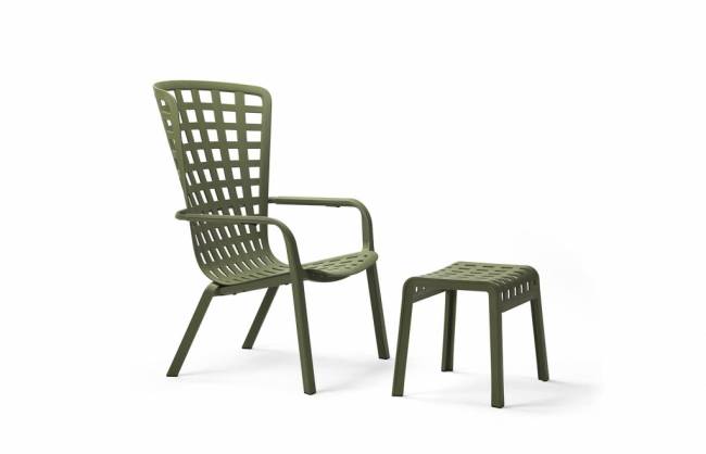 Табурет пластиковый Poggio агава 490х415х440 мм