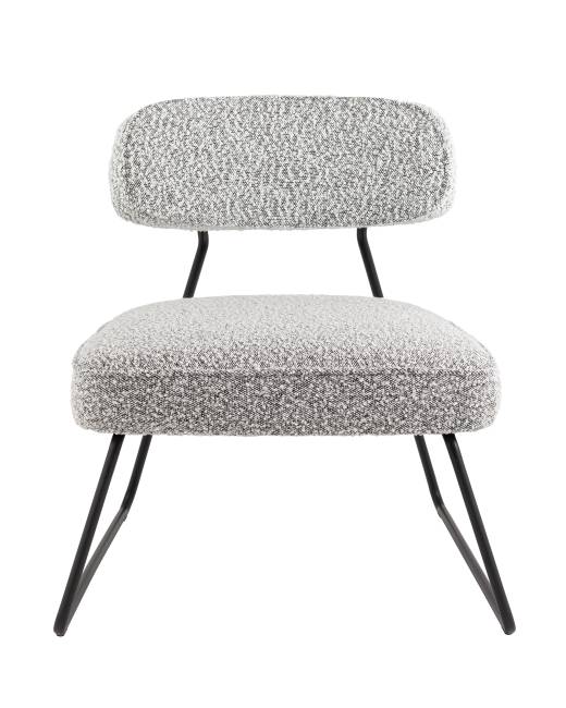 Кресло лаунж Kate серый