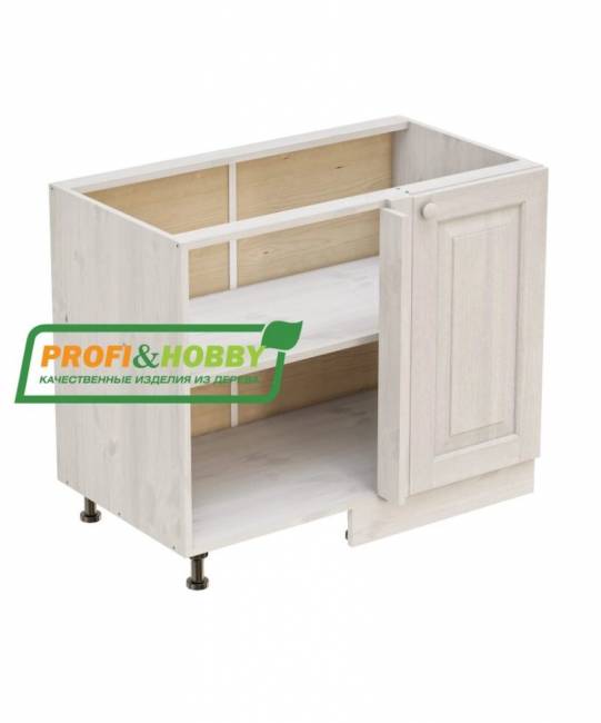 Тумба угловая 1000 х 560 х 720 сосна, без покраски Тумба угловая 1000 х 560 х 720 сосна, без покраски