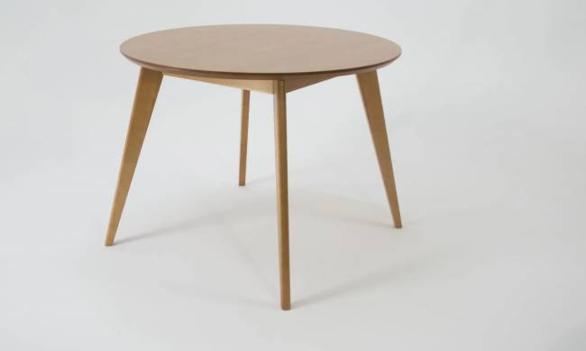 Стол Сканди К 100 натур со стульями Франк натур