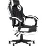 Кресло игровое TopChairs Virage черно-белое