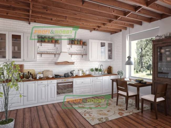 Шкаф навесной 800 х 300 х 900 филенка, сосна, без покраски Шкаф навесной 800 х 300 х 900 филенка, сосна, без покраски