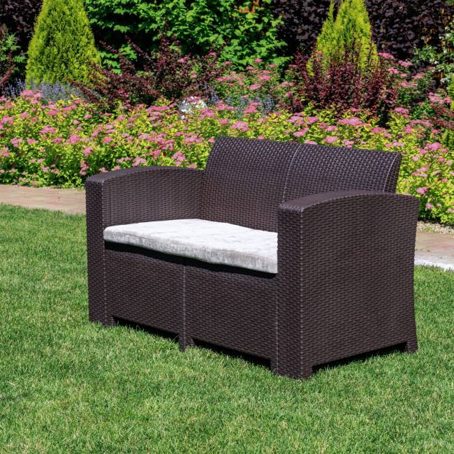 2-х местный диван LANA LUX коричневый 2-х местный диван LANA LUX коричневый