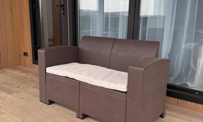 2-х местный диван LANA LUX коричневый 2-х местный диван LANA LUX коричневый