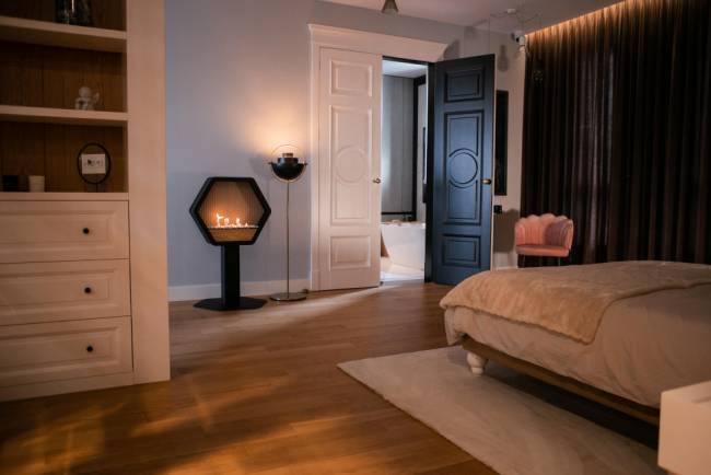 Биокамин Kratki ECHO Hex 50, TUV